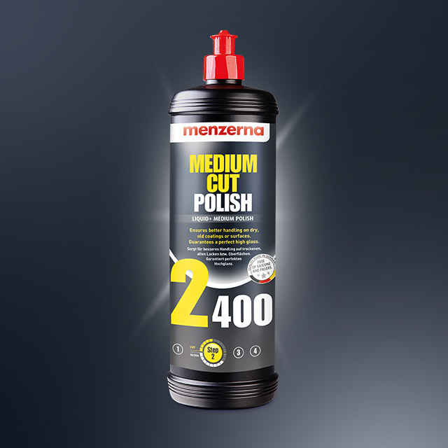 Menzerna Polishing Compounds G menzerna Medium Cut Polish 2400 32 oz.  Ensures Better handling on Dry, Old coatings or Surfaces